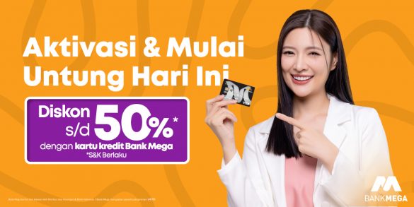 Aktivasi Kartu Kredit Bank Mega Sekarang  dan Nikmati Berbagai Promo Menarik Aktivasi Kartu Kredit Bank Mega Sekarang dan Nikmati Berbagai Promo Menarik