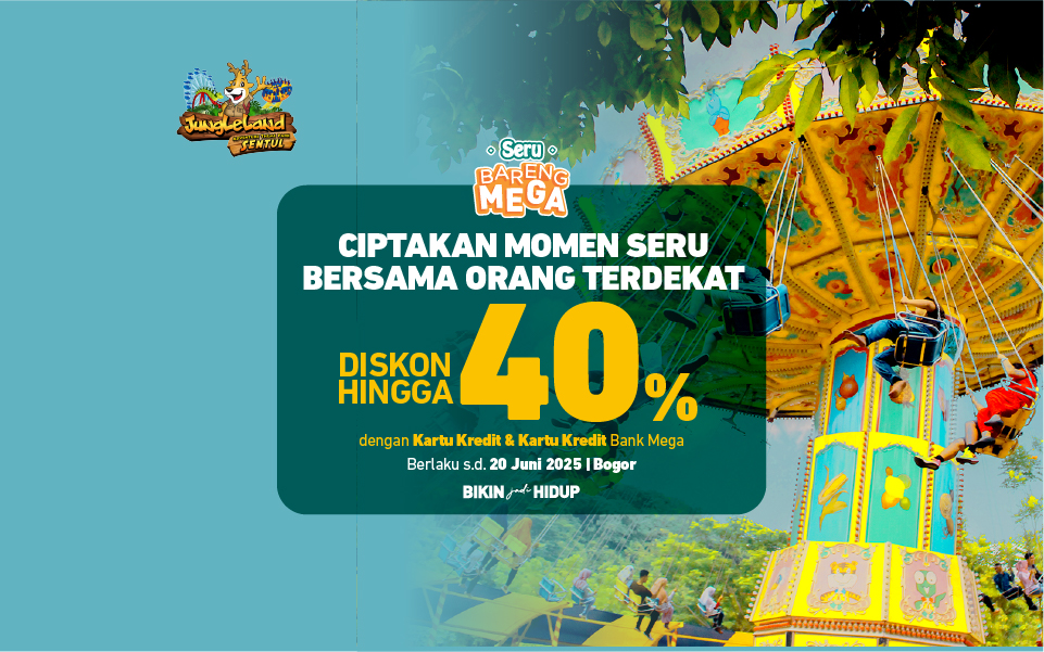 JungleLand Sentul Diskon hingga 40%