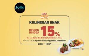 Jolla Coffee & Eatery - Diskon hingga 15%