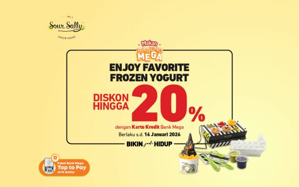 promo sour sally dengan kartu kredit Bank Mega