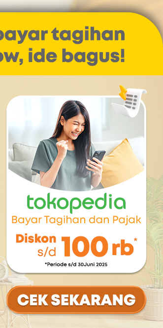 Tokopedia Diskon Tagihan