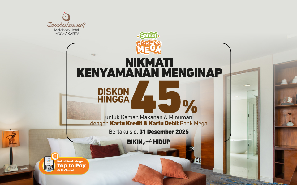 promo jambuluwuk dengan kartu kredit Bank Mega