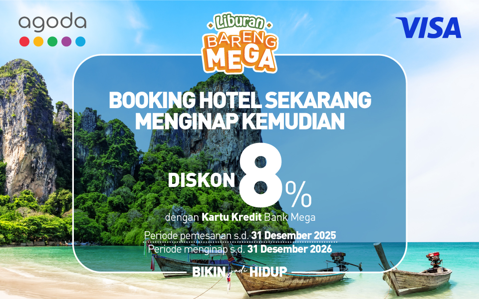 Agoda Diskon 8%