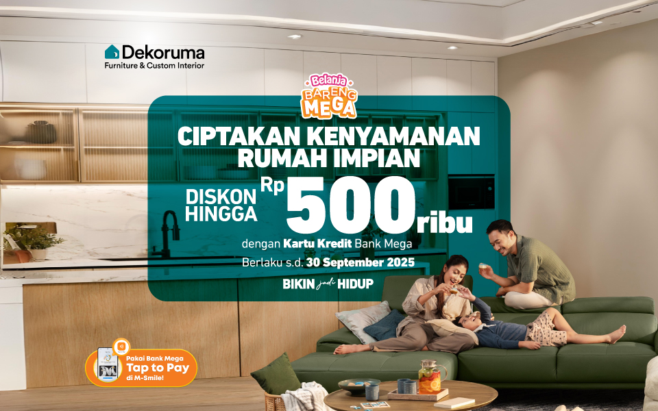 Dekoruma - Diskon hingga Rp500 ribu