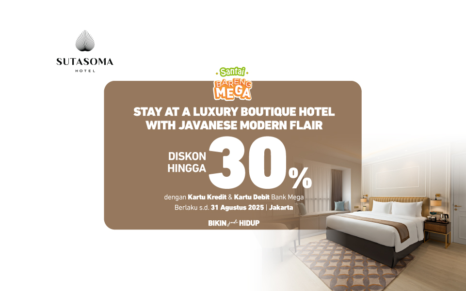 Hotel Sutasoma Diskon hingga 30%
