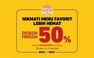 MAKAN BARENG MEGA DISKON HINGGA 50% - TRANS STUDIO MALL BANDUNG