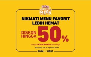 Makan Bareng Mega Diskon 50% di Trans Icon Surabaya
