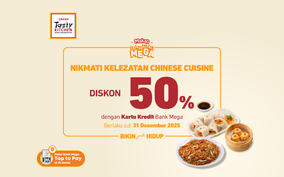 Tasty Kitchen Diskon 50%