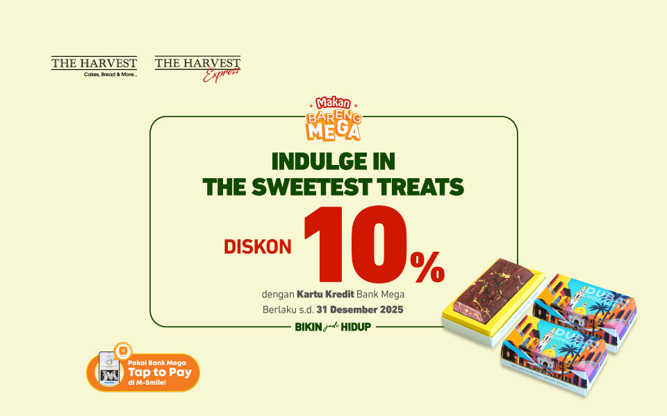 The Harvest & The Harvest Express - Diskon 10%