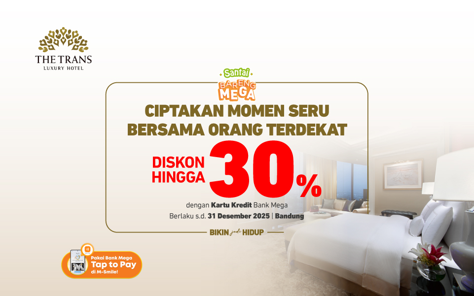 The Trans Luxury Hotel Bandung Diskon Hingga 30%