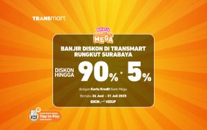 Transmart Banjir Diskon hingga 90% + 5%