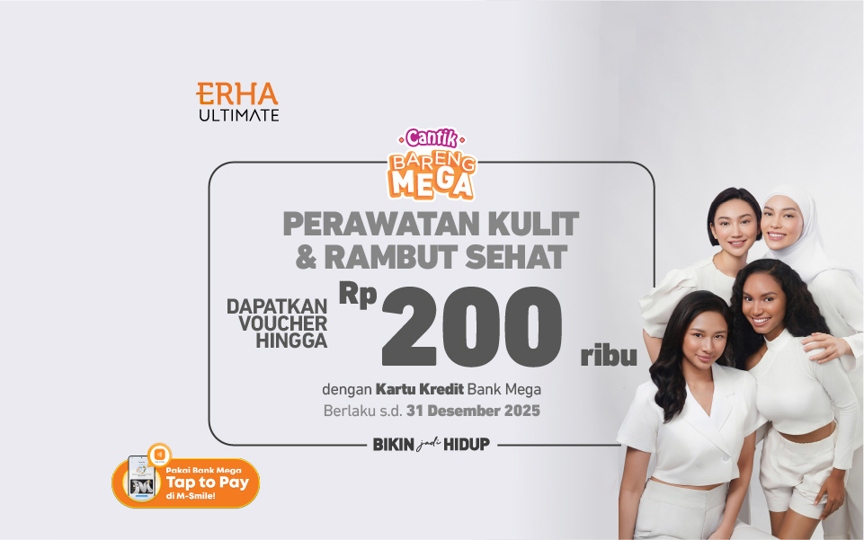 Erha - Voucher Belanja hingga Rp200ribu