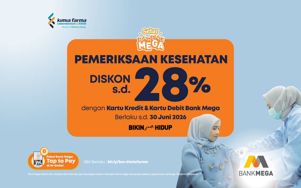 Kimia Farma Laboratorium & Klinik - Diskon hingga 28%