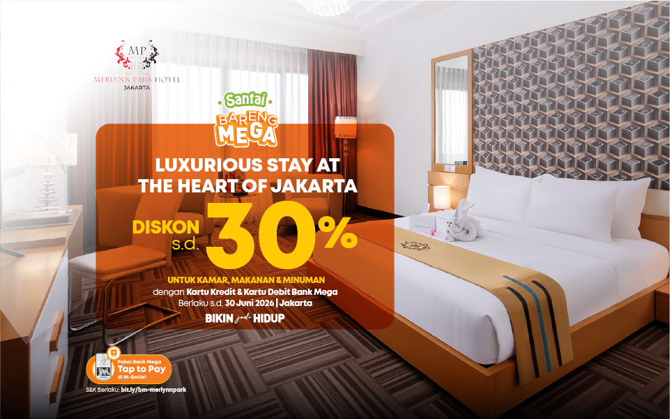 Merlynn Park Hotel Jakarta - Diskon hingga 30%