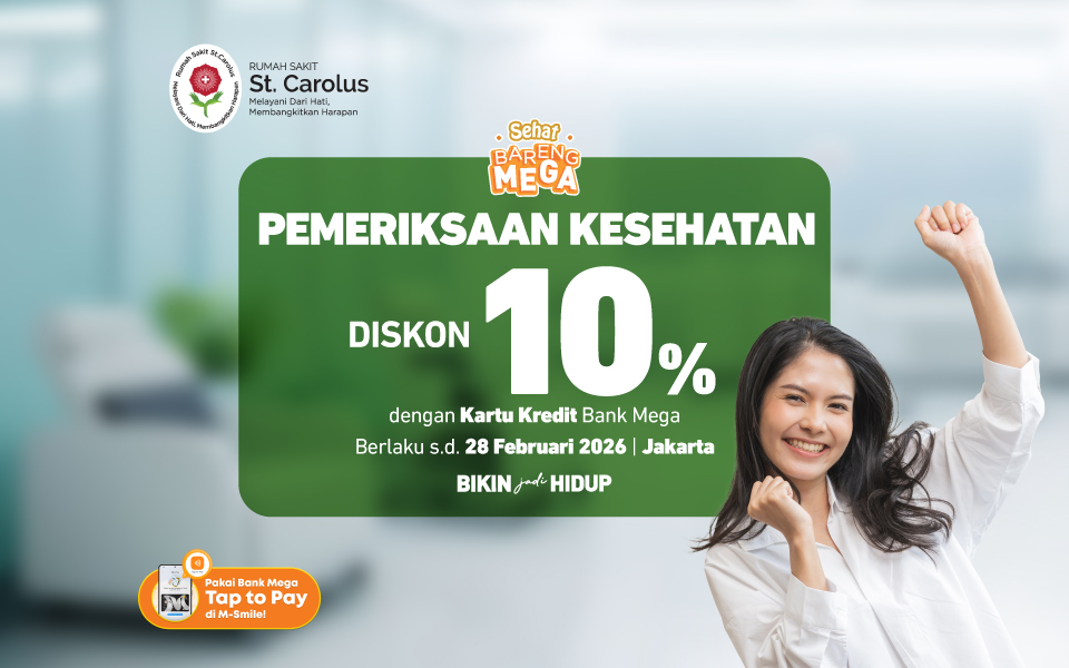 Diskon 10% RS ST. Carolus