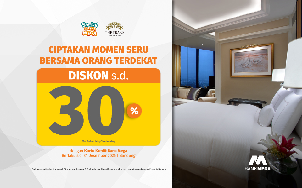 trans luxury hotel bandung banner