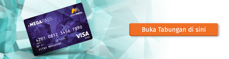 Buka Tabungan Bank Mega