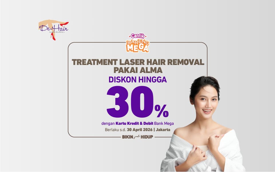 promo De-Hair Laser & Aesthetic