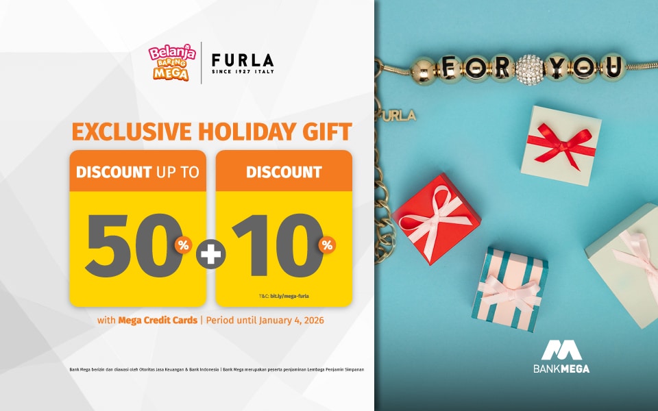 promo furla dengan kartu kredit Bank Mega