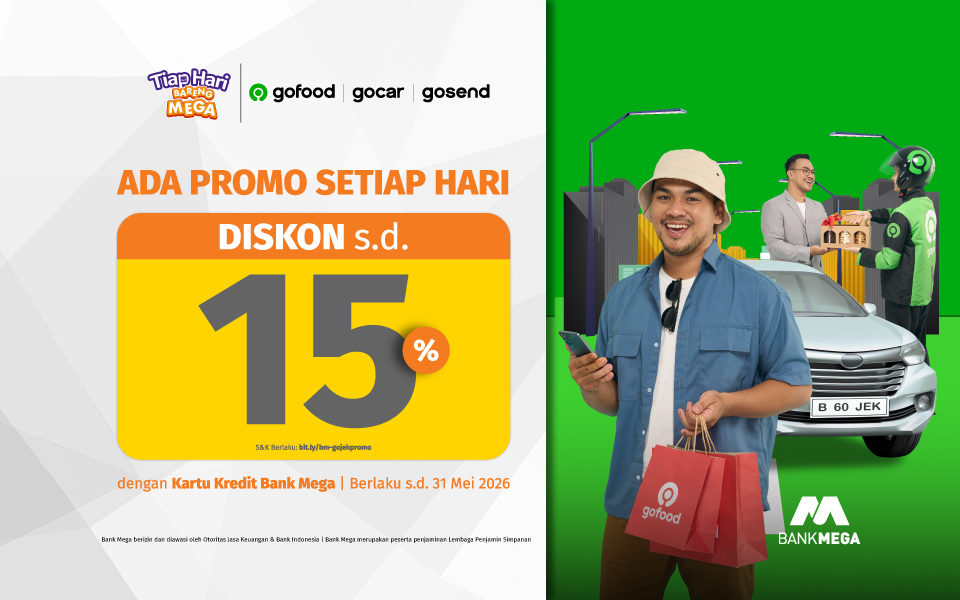 Gojek - Diskon s.d. 15%