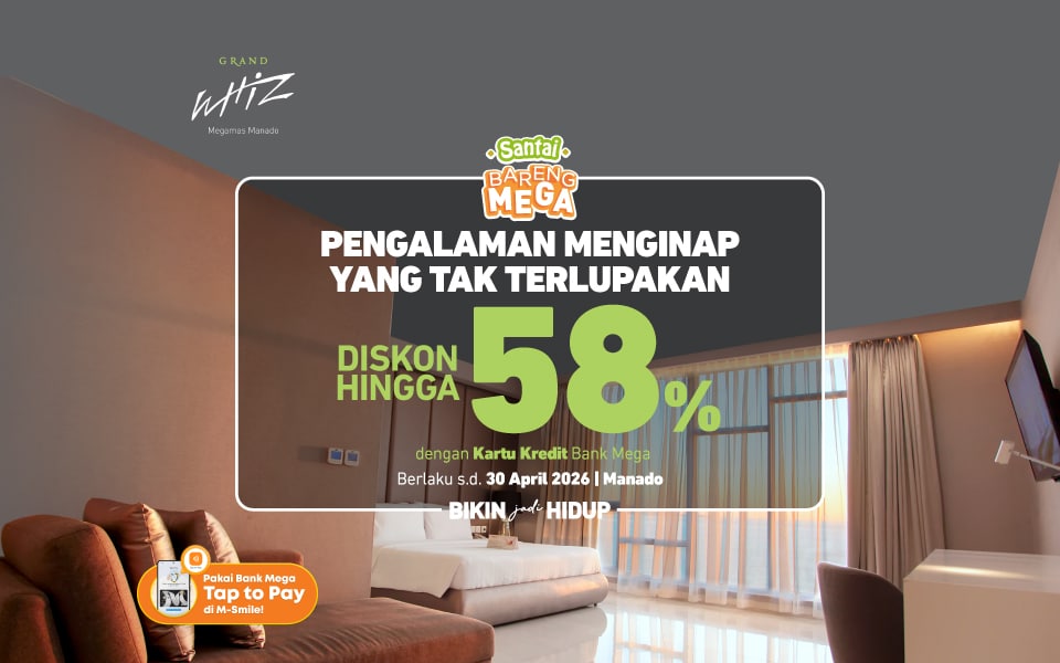 Grand Whiz Megamas Hotel Manado - Diskon hingga 58%