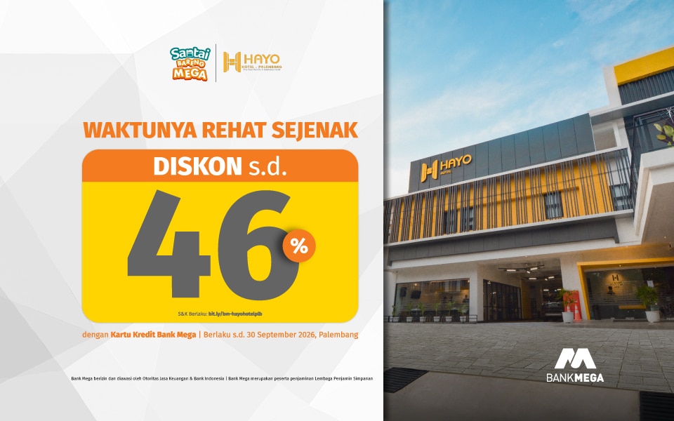 Hayo Hotel Palembang - Diskon s.d. 46%