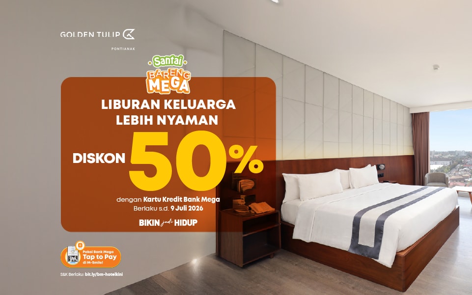 Hotel Golden Tulip - Pontianak Diskon hingga 50%