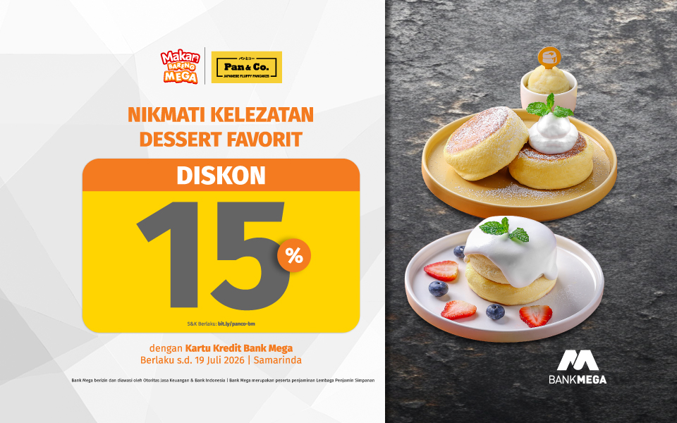 Pan N Co Samarinda - Diskon 15%
