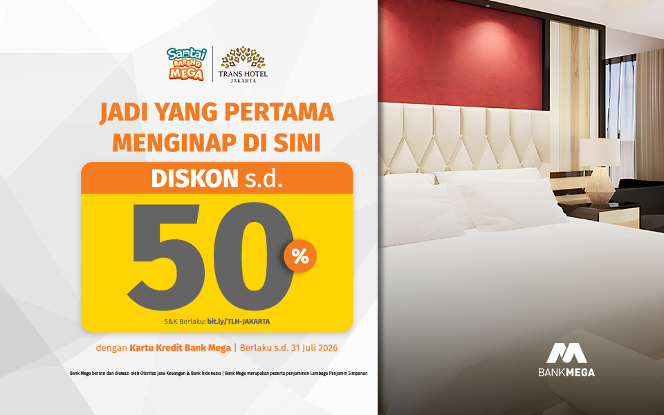 Trans Hotel Jakarta - Diskon hingga 50%