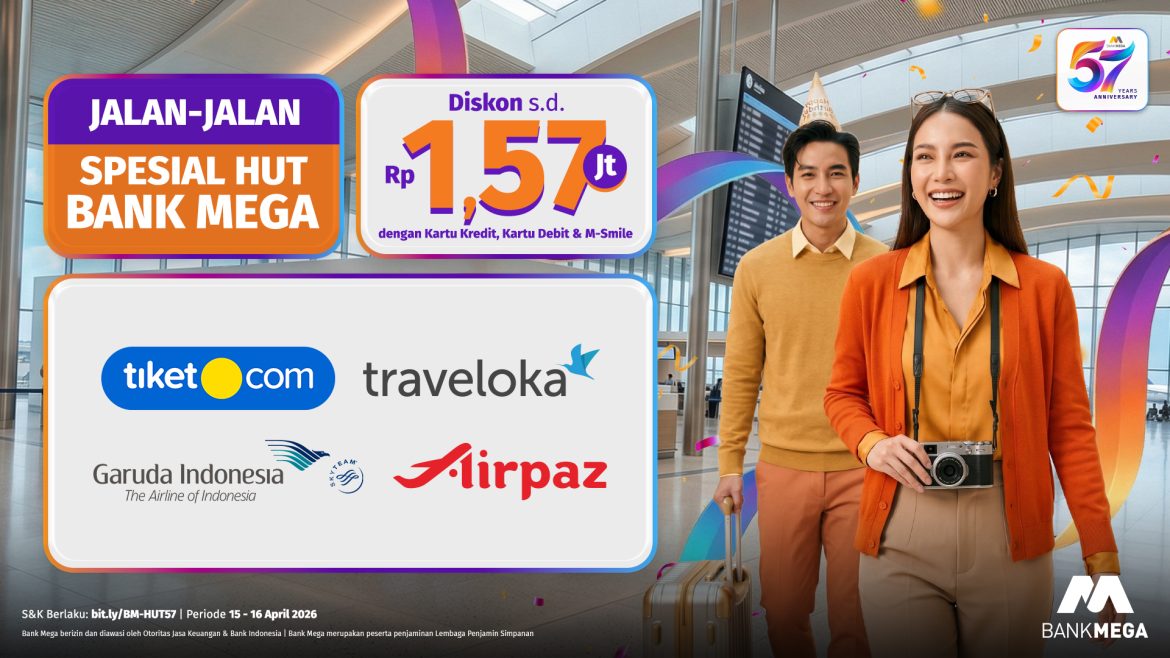 Promo Travel HUT Bank Mega