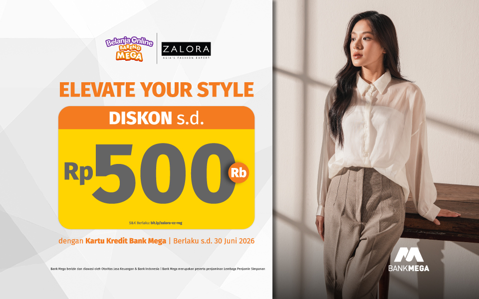 Zalora Diskon s.d Rp500 ribu