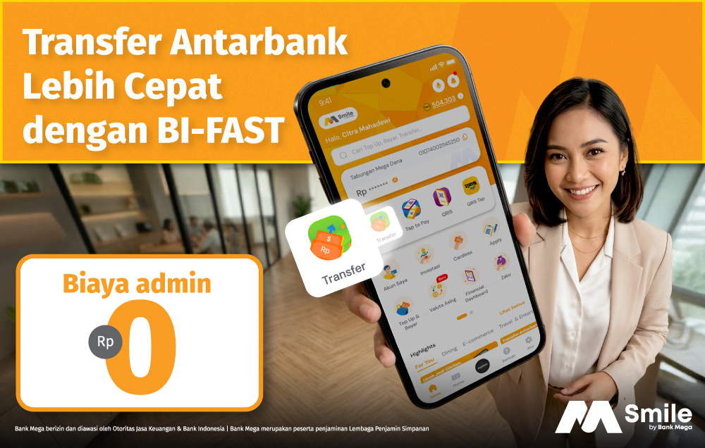 Transfer BI Fast M-Smile