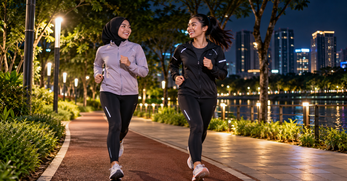 Bolehkah Jogging Malam Hari? Ini yang Perlu Diperhatikan